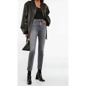 Citizens of Humanity Olivia Ultra High-Rise Slim Ankle Jeans Gray size 33